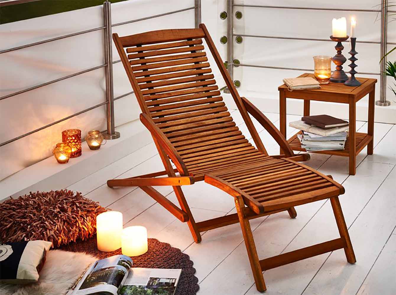 Gartenliege zum chillen